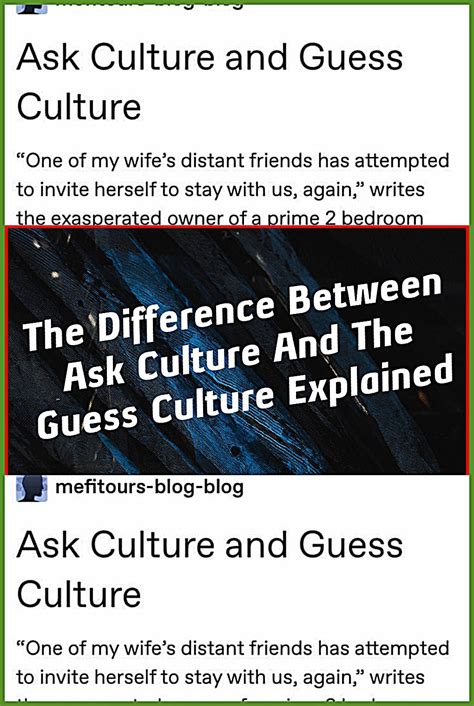 guessing and asking culture